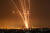 14일 가자지구에서 이스라엘을 향해 발사되는 로켓. [AFP=연합뉴스] 