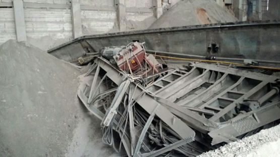 또 협력업체 직원 숨졌다…동해 시멘트 공장서 크레인 붕괴