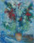 마르크 샤갈, '르 부케(l Le Bouquet), 캔버에 오일, 81x65cm, 1982. [사진 아트부산]