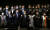 지난 11일 정세균계 의원 모임인 '광화문포럼'에서 정세균 전 총리(가운데)와 송영길 민주당 대표(왼쪽 셋째) 등 의원들이 기념 촬영하고 있다. 광화문포럼엔 민주당 의원단 70여명이 참여하고 있다. 오종택 기자