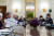 조 바이든 미국 대통령이 21일 백악관에서 문재인 대통령과 정상회담을 하고 있다.[AP=연합뉴스]