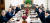 문재인 대통령과 조 바이든 미국 대통령이 21일 오후(현지시간) 미국 워싱턴 백악관 국빈만찬장에서 한·미 정상 확대회담을 하는 모습 [뉴시스]