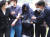 음주운전으로 사망 사고를 낸 운전자 A(30)씨가 25일 오전 서울동부지방법원에서 열린 구속 전 피의자 심문(영장실질심사)에 출석하고 있다. 연합뉴스