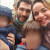 23일 이탈리아 추락 케이블카에 탑승했던 이스라엘 가족. 5살 아들만 생존했다. [트위터 캡처]