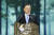 문재인 대통령이 30일 서울 동대문디자인플라자에서 열린 '2021 P4G 서울 녹색미래 정상회의' 에 개회식에 참석, 인사말 하고 있다. 청와대사진기자단〉 