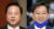 경선연기론에 동의한 여권 대선주자인 김두관(왼쪽)·이광재 민주당 의원. 뉴스1·연합뉴스