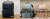 BTS RM백으로 알려진 컨티뉴의 인기 백팩(왼쪽)과 에어백으로 만든 가방들(오른쪽). 따로 염색을 하지 않기 때문에 가죽과 에어백 색깔 그대로 가방이 만들어진다. 이소아 기자