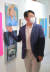 지난달 22일 노무현 전 대통령 서거 12주기 '사람사는 세상전'을 찾은 박용진 더불어민주당 의원. 연합뉴스