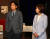 국민의힘 당대표 선거에 출마한 이준석, 나경원 후보가 지난 5월 31일 저녁 서울 마포구 상암 MBC스튜디오에서 열린 100분토론회에서 대화를 나누고 있다. 뉴스1