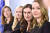 산나 마린(오른쪽에서 두번째) 핀란드 총리와 장관들. 30대 여성이 핀란드 정치를 이끌고 있다. 로이터=연합뉴스
