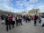독일 브란덴부르크문 앞에서 아시아계에 대한 증오범죄를 멈추라고 촉구하는 집회를 열었다. 연합뉴스