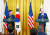 문재인 대통령과 조 바이든 미국 대통령이 21일 오후(현지시간) 백악관에서 정상회담 후 공동기자회견을 하고 있다. 연합뉴스