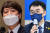 이준석 국민의힘 당대표(왼쪽)와 김남국 더불어민주당 의원. 뉴스1
