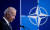 북대서양조약기구(나토) 정상회의에 참석한 조 바이든 미국 대통령 [AP=연합뉴스]