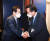 정세균 전 국무총리(왼쪽)와 이낙연 전 대표는 19일 경선연기론을 논의할 의총 개최를 송영길 대표에 건의했다. 오종택 기자