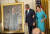 2012년 5월 31일 버락 오바마 당시 미국 대통령은 조지 W 부시 전 대통령 부부를 백악관에 초청해 이들의 초상화를 공개했다. [UPI=연합뉴스]