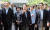 2009년 3월 한·중·일 외교장관회의에 참석한 유명환 외교통상부 장관(가운데)과 오카다 가쓰야 일본 외무대신(오른쪽), 양제츠 중국 외교부장이 경주 불국사를 둘러보고 있다. / 사진:공동취재단