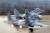 지난 2019년 4월 김정은 국무위원장이 조선인민군 항공 및 반항공군 제1017군부대 전투비행사의 비행훈련을 지켜보는 가운데 미그-29 전투기가 이륙하고 있다. 사진 노동신문