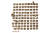 15세기 제작으로 추정되는 한글·한문 금속활자 1600여 점이 담긴 항아리가 서울 공평동 땅 속에서 나왔다. 사진은 한글 금속활자(대자)를 반전한 모습. [사진 문화재청]