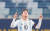 아르헨티나 공격수 리오넬 메시가 볼리비아전에서 멀티골을 기록한 뒤 세리머니를 하고 있다. 그는 이번 코파 아메리카에서 생애 첫 성인 메이저 대회 우승에 도전한다. [로이터=연합뉴스]
