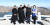 2018년 9월 20일 문재인 대통령과 김정은 위원장이 백두산 장군봉에서 손을 맞잡고 기념촬영을 하는 모습. 사진공동취재단