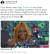 미국의 신예 스프린터 샤캐리 리처드슨을 응원하는 트윗글을 올린 미셸 오바마. "우리는 그녀가 매우 자랑스럽다. 도쿄에서 보고싶다"는 내용이다. 리처드슨은 이후 도핑 테스트에서 마리화나 양성반응으로 한 달 선수 자격 정지 처분을 받았다. [트위터 캡처] 