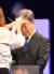 이재명 더불어민주당 대선 경선 예비후보가 지난 3일 오후 서울 여의도 KBS에서 열린 첫 합동 토론회에 앞서 머리 손질을 받고 있다. 우상조 기자
