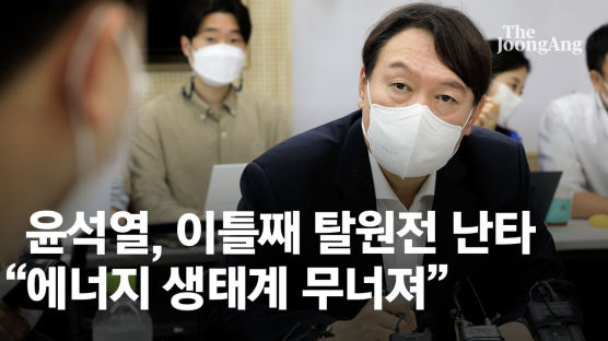 ”탈원전으로 에너지 생태계 무너져”…윤석열 이틀째 탈원전 비판