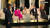 칸영화제 개막식 무대에 오른 봉준호 감독(맨 왼쪽)을 공식경쟁부문 심사위원인 배우 송강호(앞줄 오른쪽 둘째)가 바라보고 있다. [카날플러스 캡처]