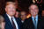 도널드 트럼프 전 미국 대통령(왼쪽)의 지지자로 알려진 보우소나루 브라질 대통령(오른쪽)은 '남미 트럼프' 등으로 불리기도 했다. AFP=연합뉴스