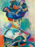 앙리 마티스의 ‘모자를 쓴 여인’(1905), 캔버스에 유채, 79.4 cm x 59.7cm, 미국 샌프란시스코 현대미술관 소장.