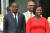 괴한에 피살 당한 조브넬 모이즈 아이티 대통령(왼쪽)과 총상을 입고 치료 중인 부인 마르틴 모이즈. [AFP=연합뉴스]