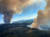 열돔에 의한 극심한 폭염이 지속되고 있는 캐나다 서부 브리티시컬럼비아 지역에서는 산불도 많이 발생하고 있다. AFP=연합뉴스