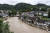 15일 독일 서부 Bad Neuenahr의 아르강이 세차게 흘러가고 있다. AFP=연합뉴스
