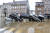 15일 벨기에 베르비에스의 한 사거리에서 물에 떠내려 온 차량이 쌓여 있다. AFP=연합뉴스