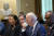 조 바이든 미국 대통령이 20일(현지시간) 미국 워싱턴 D.C 백악관에서 국무회의를 주재하고 있다. [AP=연합뉴스]