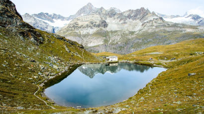 기후 변화 겪는 스위스 알프스 '호수 1200개' 생겼다