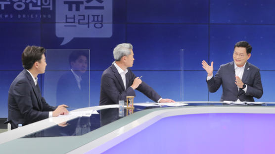 송영길-이준석 첫 토론…청해부대·백신예약엔 한목소리로 비판