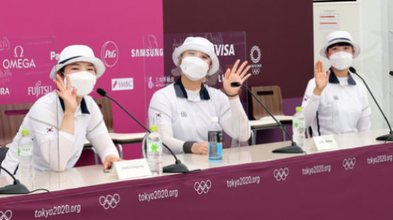출전한 3명 모두 올림픽 기록을 넘어선 신들린 '여자 양궁'