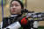 도쿄 올림픽 여자 사격 10m 공기소총 권은지. [사진 대한사격연맹]