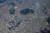 지난 21일 일본 공군자위대 블루임펄스가 도쿄 상공에 오륜기를 그리고 있다. AP=연합뉴스