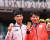 올림픽 동메달을 들고 웃고 있는 안바울(왼쪽). 도쿄=올림픽사진공동취재단