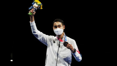 "정은아, 보고 있지?"…38세 김정환의 세 번째 올림픽 