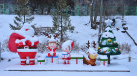 산타가 왜 지금?…폭염 속 '산타축제' 여는 봉화 오지마을