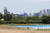 25일 오후 서울 송파구 잠실한강공원 수영장 모습. 이날 오후 12시 10분 시계탑(왼쪽)의 온도계가 33도를 기록하고 있다. 김경록 기자
