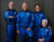 우주 비행에 나서는 제프 베이조스(왼쪽에서 두번째)와 동생 마크 베이조스(왼쪽 끝), 동승자 올리버 데이먼(오른쪽에서 두번째)과 월리 펑크(오른쪽 끝). [블루 오리진 트위터 캡처]