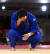 26일 일본 도쿄 지요다구 무도관에서 열린 도쿄올림픽 유도 남자 73kg급 4강전에서 안창림이 라샤 샤브다투시빌리(조지아)에 패한 뒤 아쉬워 하고 있다. 도쿄 = 올림픽사진공동취재단