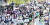 민주노총 조합원들이 21일 정부세종청사 앞에서 집회를 열고 있다. 뉴스1