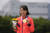 13세에 올림픽 금메달리스트가 된 일본의 니시야 모미지 [AP=연합뉴스] 