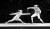 9년 만의 단체전 금메달에 도전하는 남자 사브르 대표팀의 김정환(왼쪽) [지바=올림픽공동취재단]